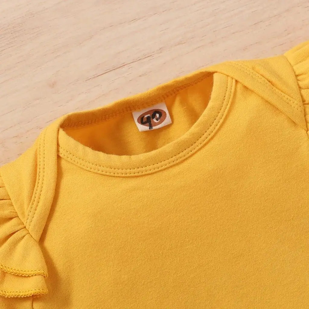 Newborn Baby Girls Clothing 3PCS Outfits