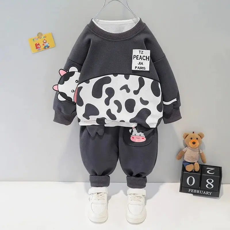 casual sports suits top+pants