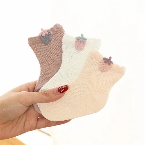 3Pairs/set Baby Socks Newborn