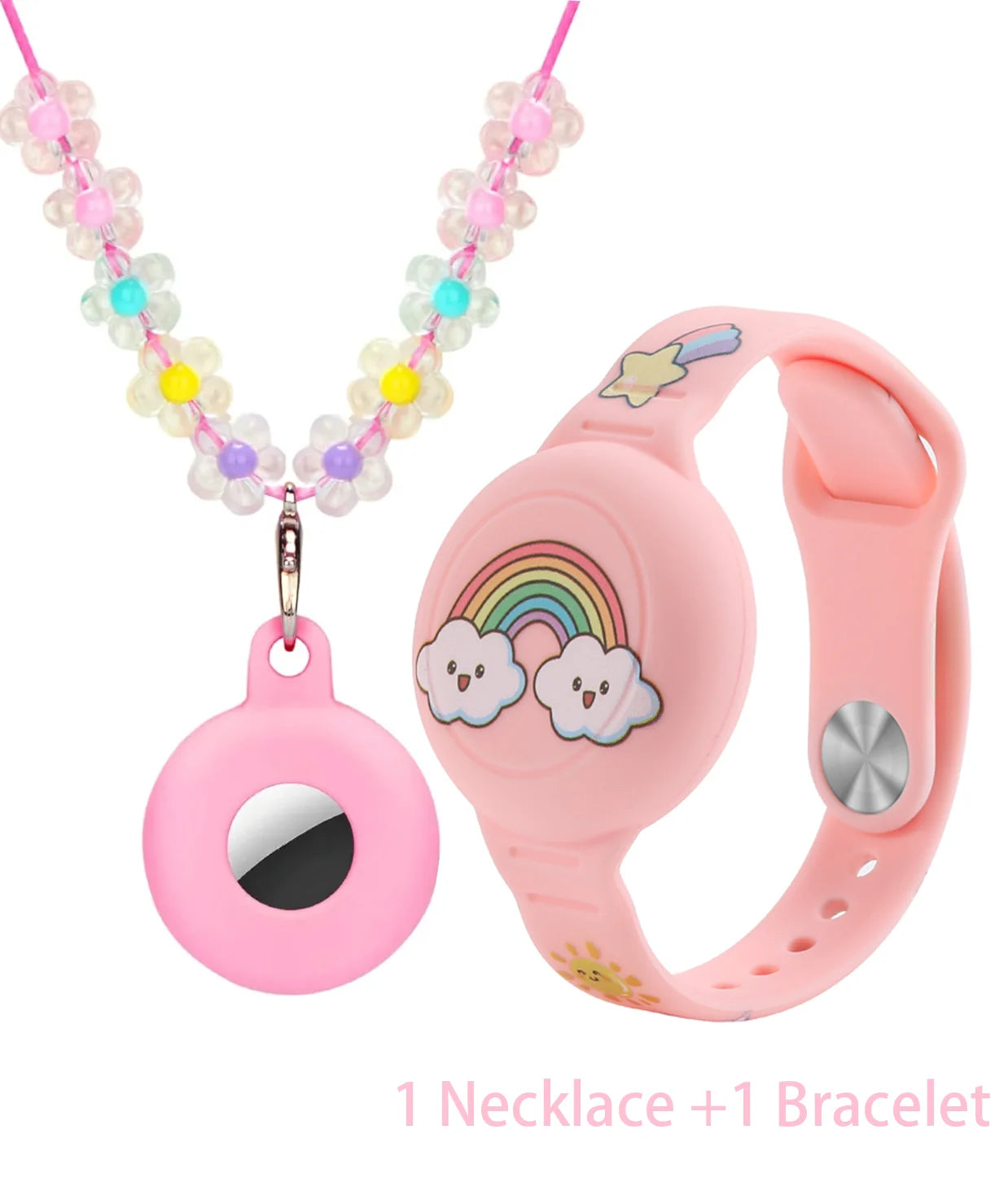Airtag Bracelet for Kids Necklace ,Comfy Secure Air tags