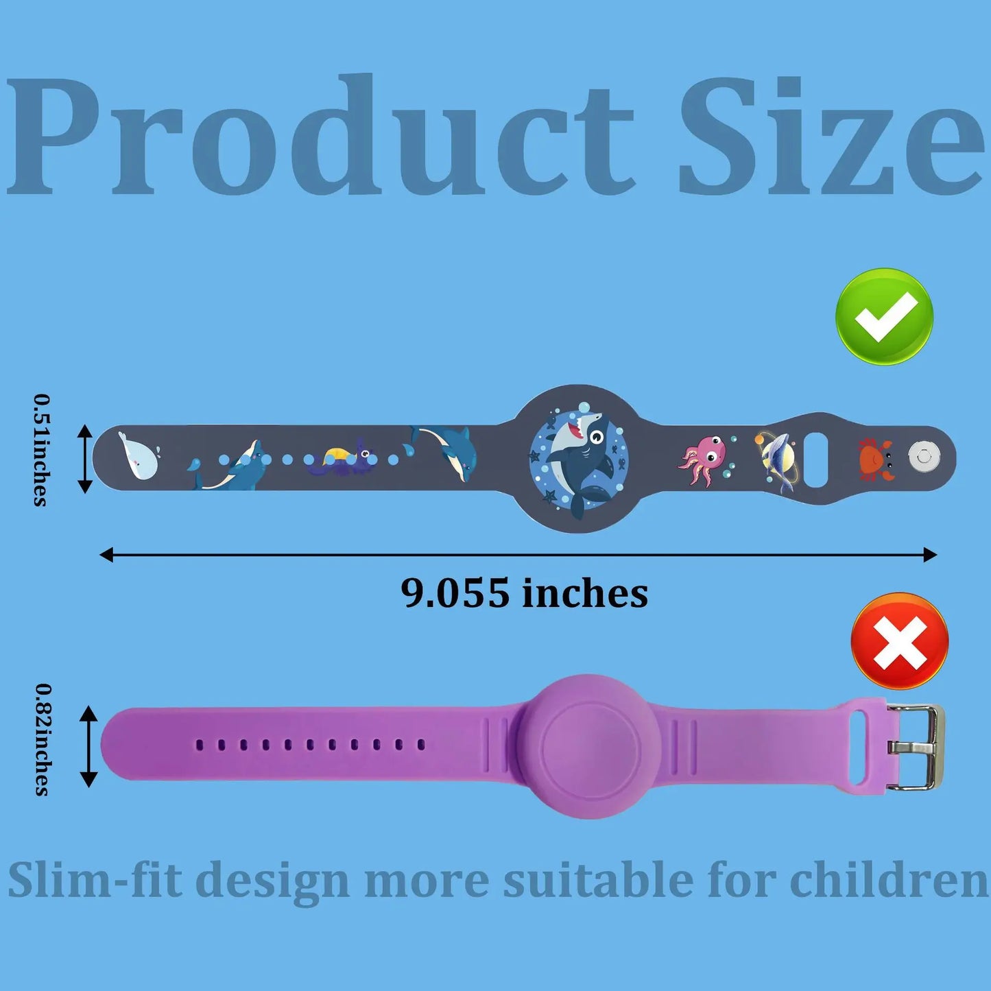 Airtag Bracelet for Kids Necklace ,Comfy Secure Air tags