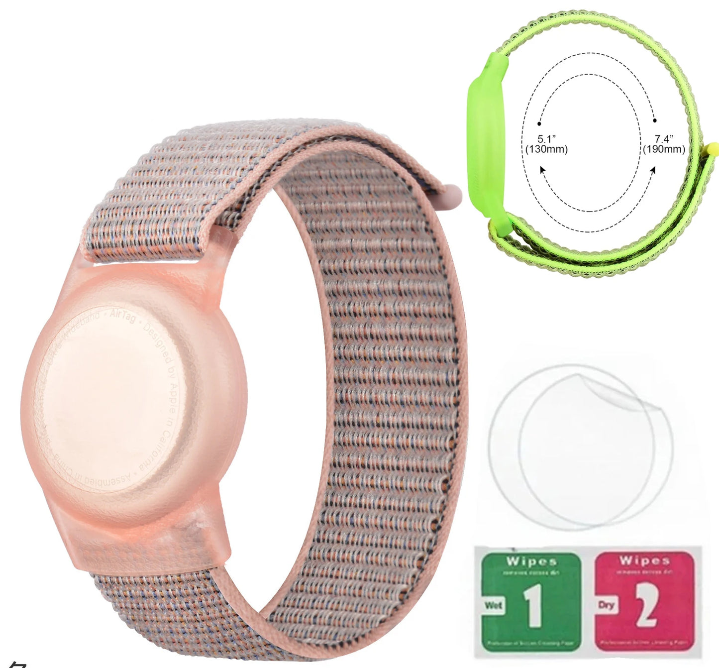 Airtag Bracelet for Kids Necklace ,Comfy Secure Air tags