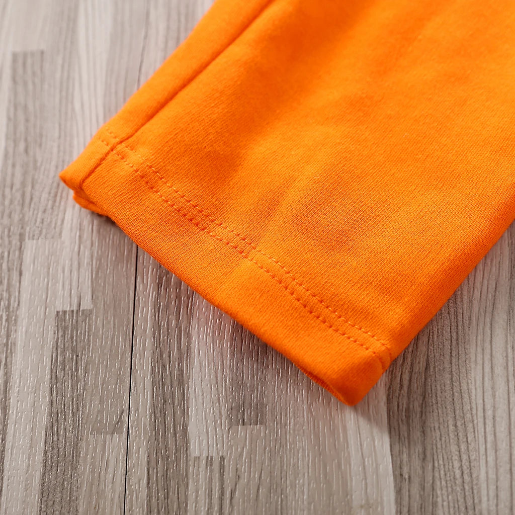 Baby Long sleeved Anime Orange Training Suit