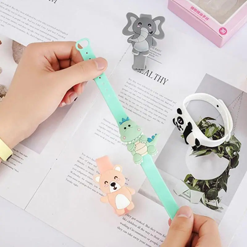 Mosquito Repellent Bracelets For Kid Cute Cartoon Silicone