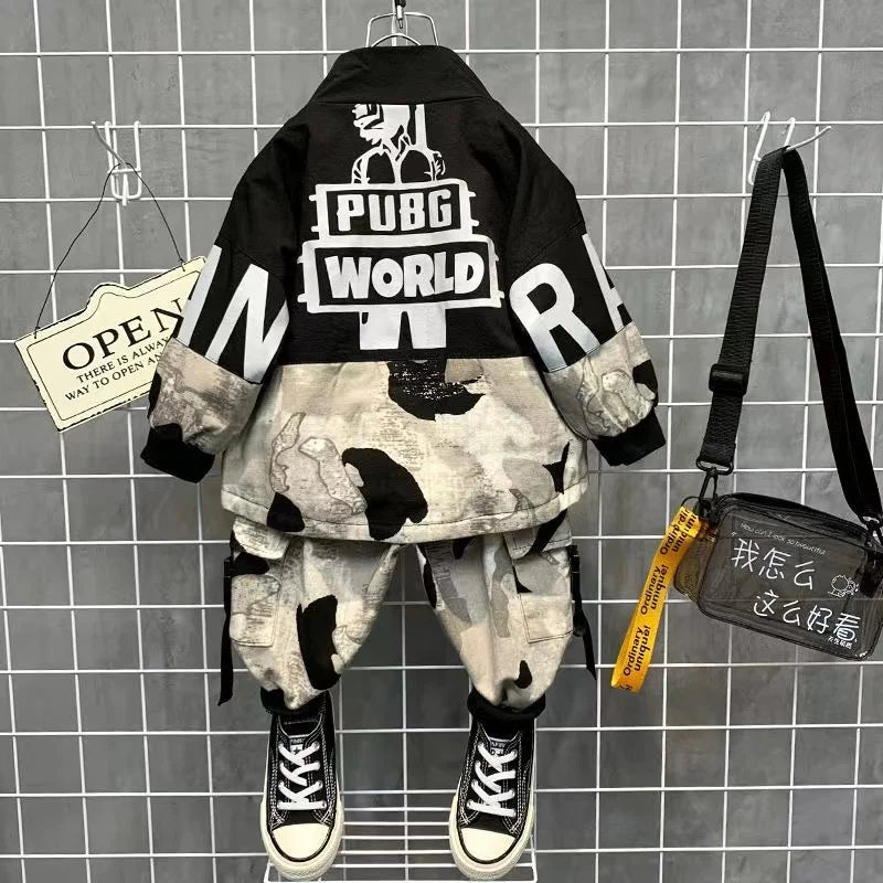 Korean Coats Tops + Pants Cotton