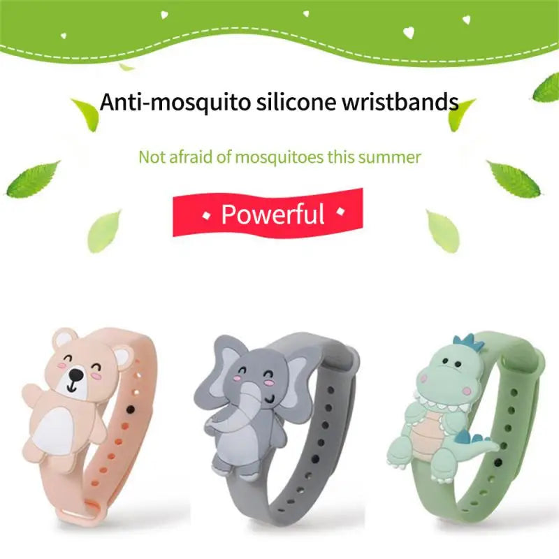 Mosquito Repellent Bracelets For Kid Cute Cartoon Silicone