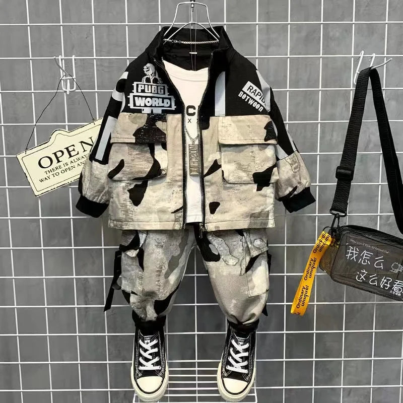 Korean Coats Tops + Pants Cotton