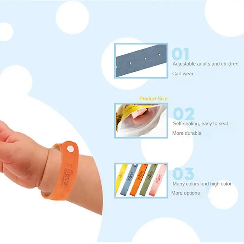 Bugslock Plant Essential Oil Bracelet Adult Children
