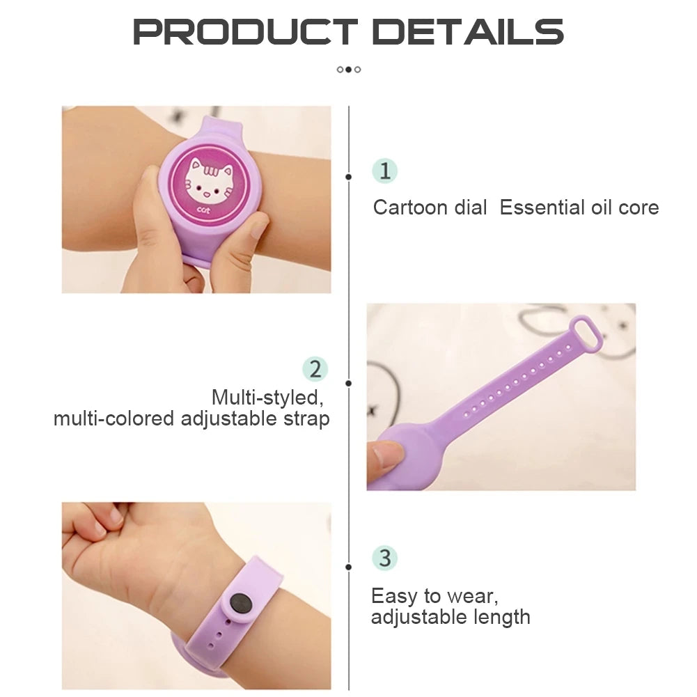 Mosquito Repellent Bracelet Baby Children Cartoon Lightweight Summer Insect
