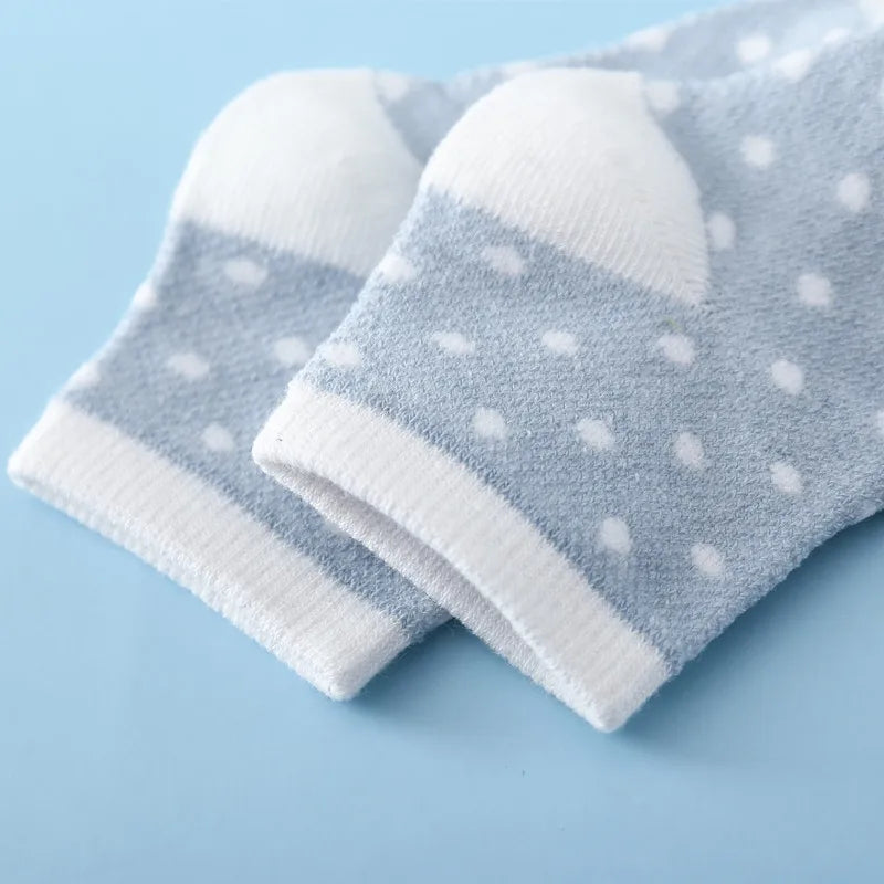 5Pairs/Lot Summer Thin Newborn Baby Socks Cotton