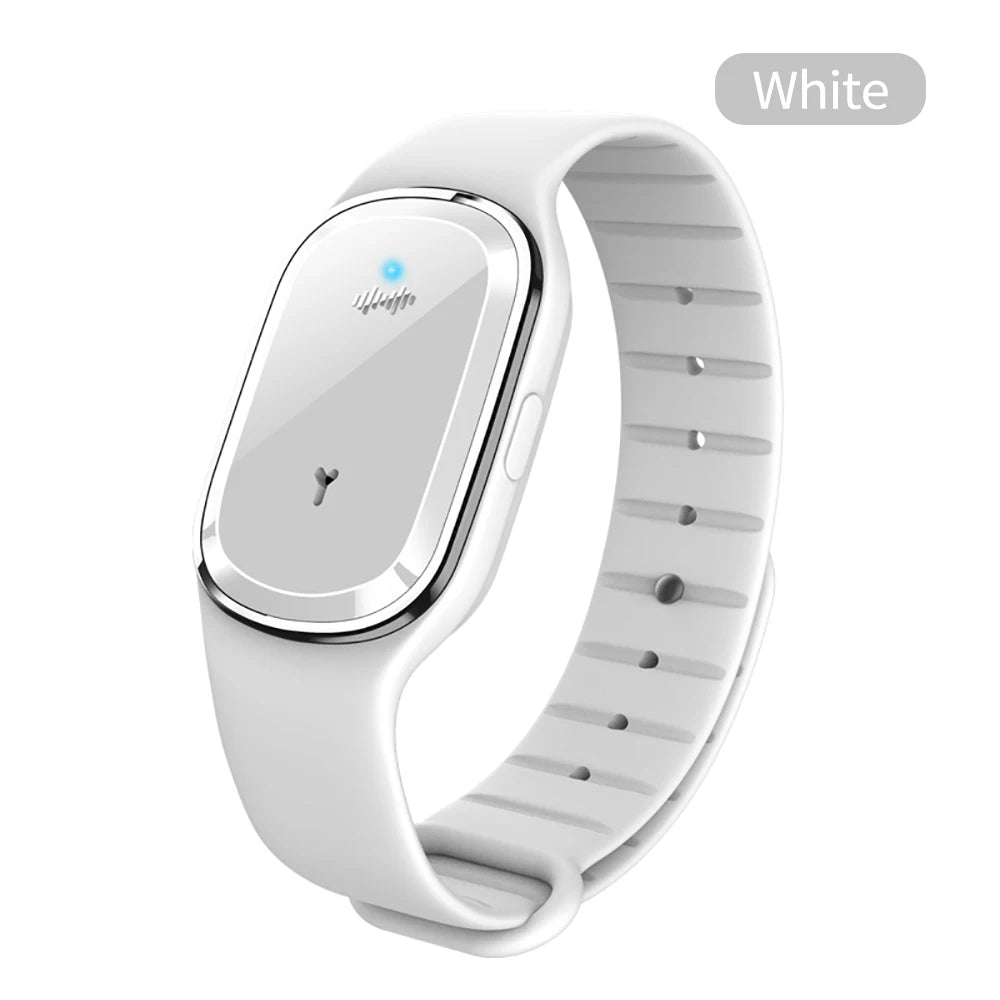 Ultrasonic High-Tech Mosquitoes Repeller Bracelet Wristband