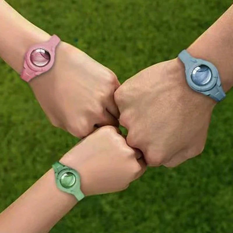 Kids Anti Mosquitoes Bite Wristband Outdoor Mosquitoes Repeller Bracelet With Natural Essential Oil Safe Effective Repeller Bugs