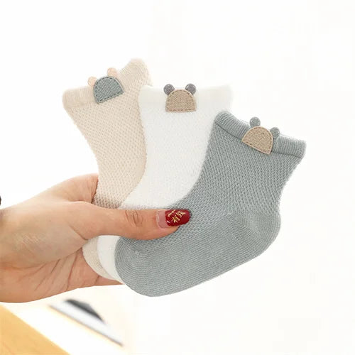 3Pairs/set Baby Socks Newborn