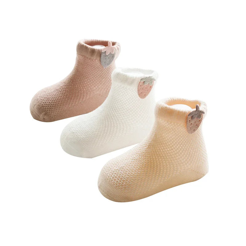3Pairs/set Baby Socks Newborn