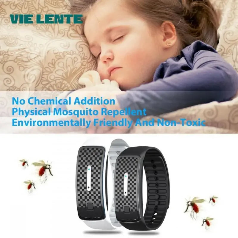 Electron Ultrasound Mosquito Watch Bracelet