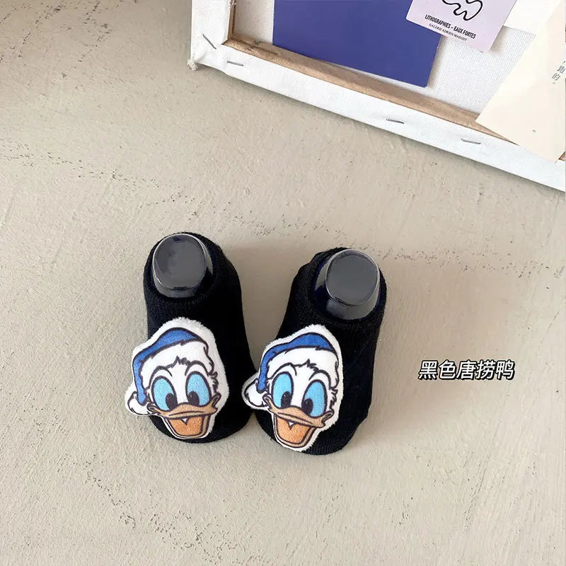 Cartoon Mickey Baby summer Anti Slip Short Socks