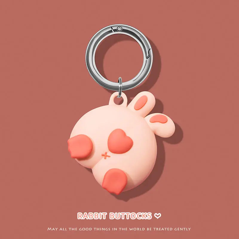 Cute cartoon For Apple Airtag Case Silicone