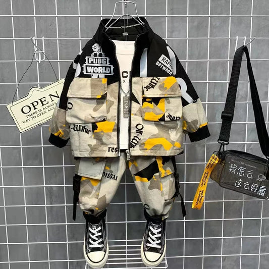 Korean Coats Tops + Pants Cotton