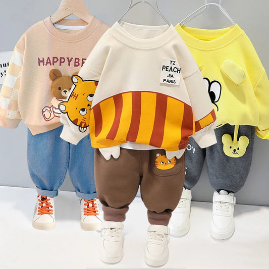 casual sports suits top+pants