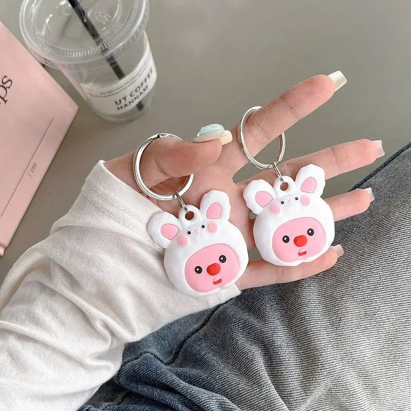 Cute cartoon For Apple Airtag Case Silicone