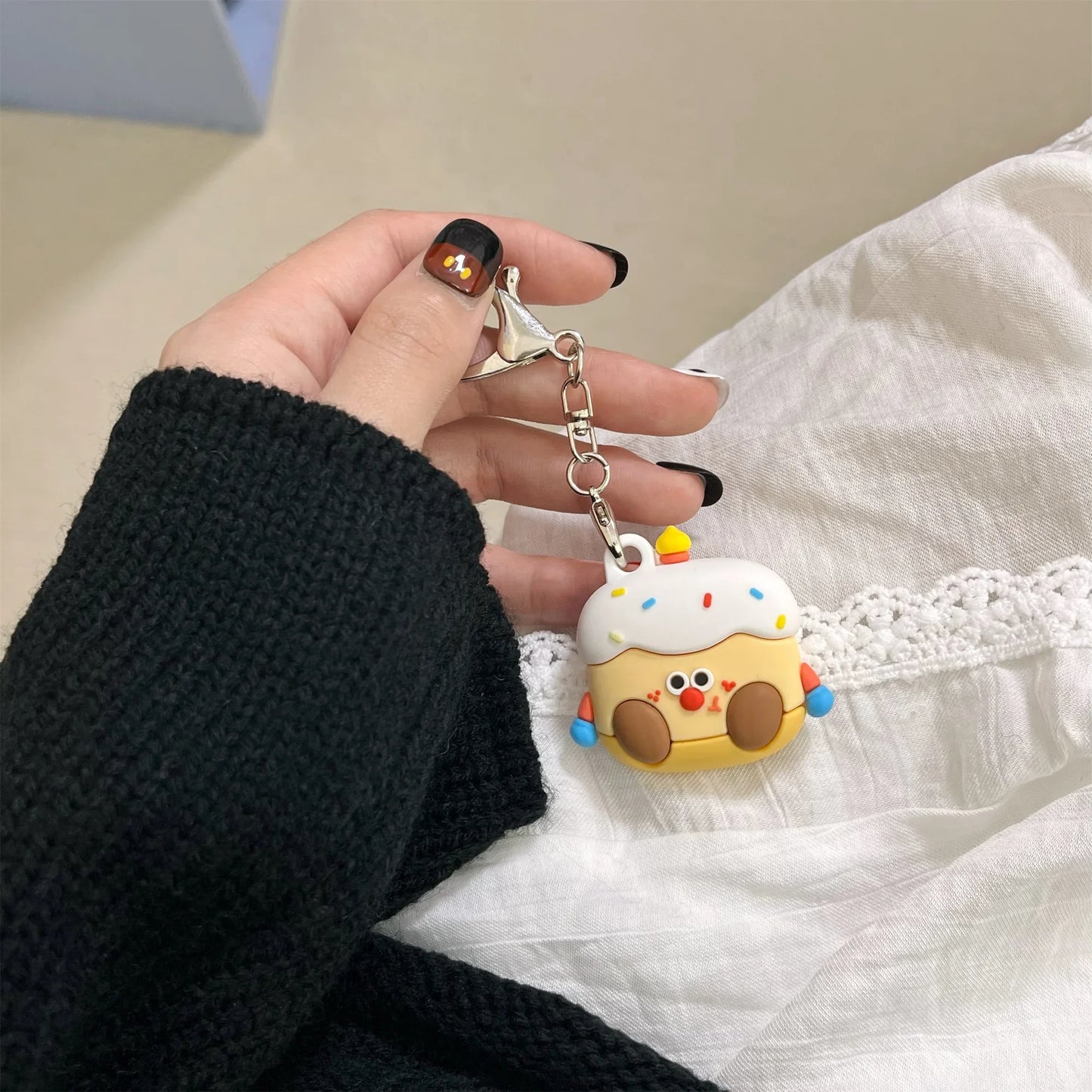 Cartoon silicone Soft Protective For AirTag Case