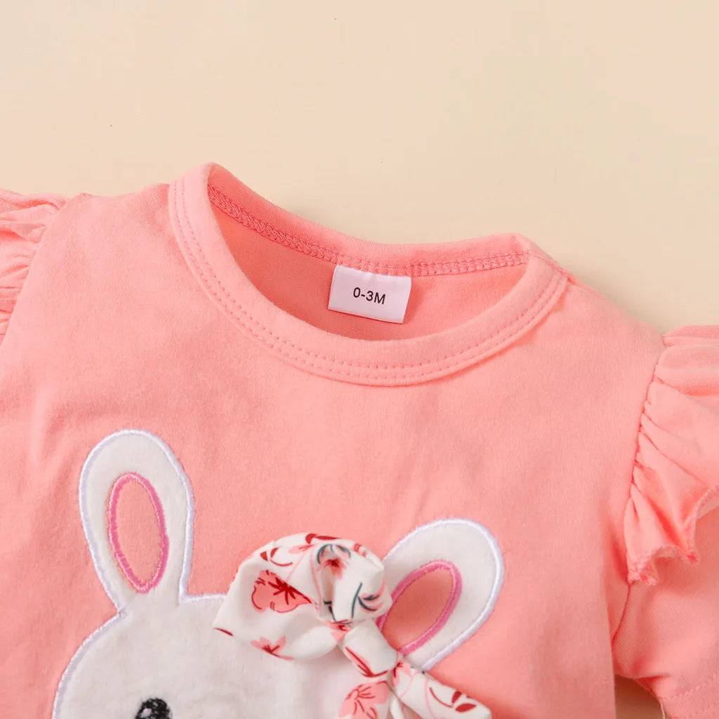 3PCS Baby Girl Clothes Outfits
