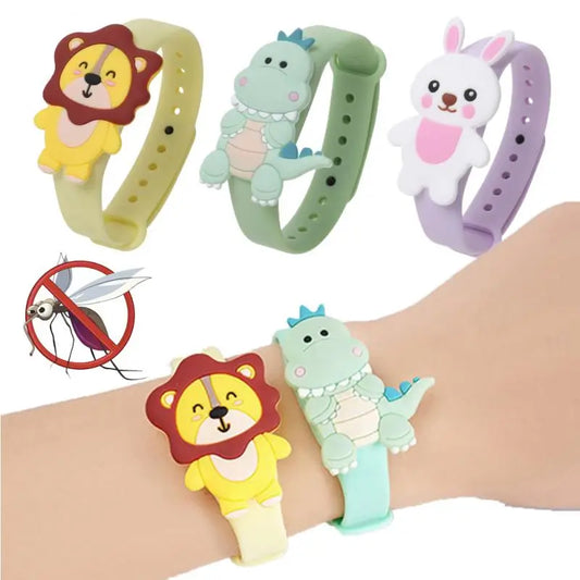 Mosquito Repellent Bracelets For Kid Cute Cartoon Silicone